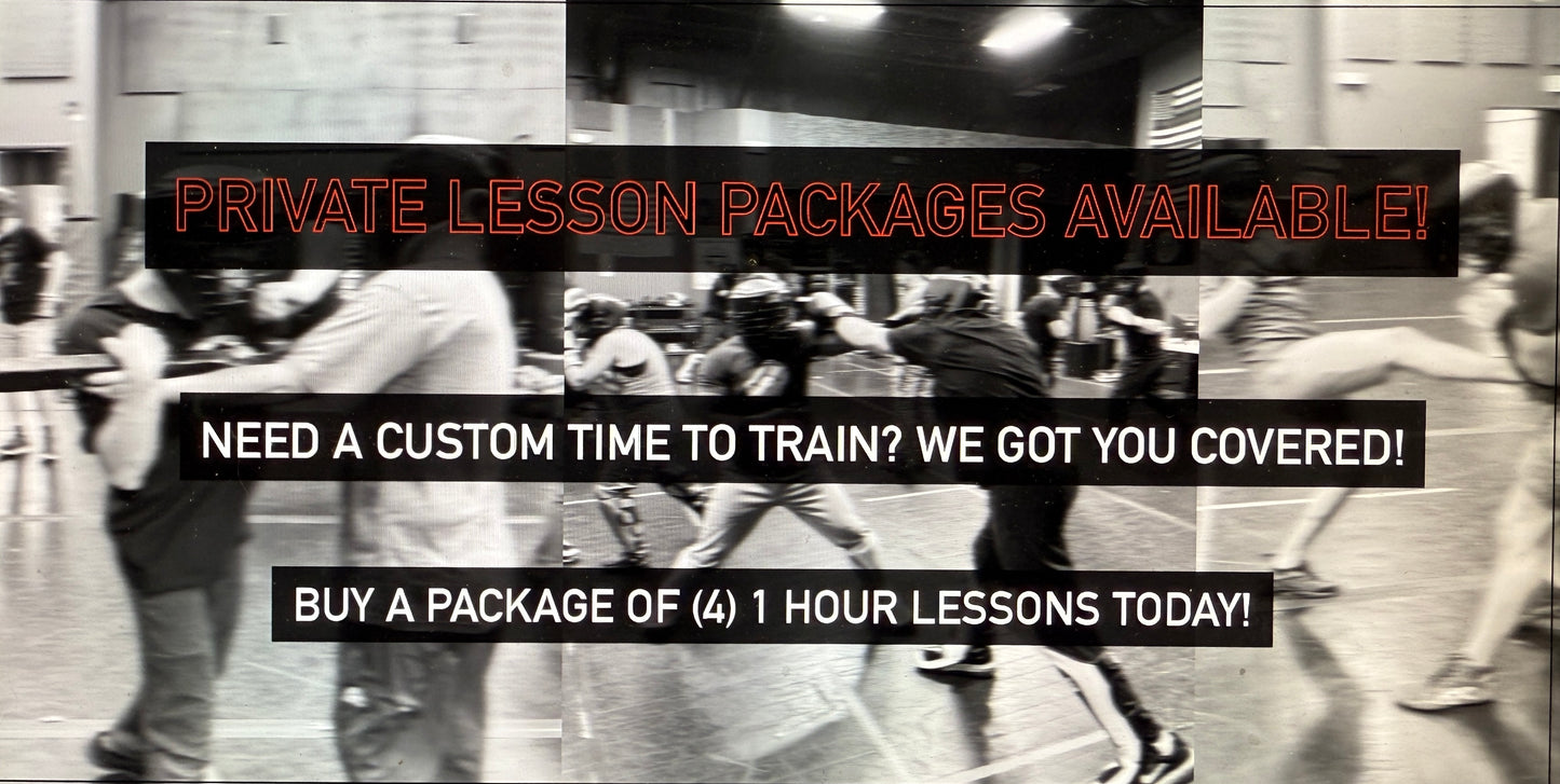 Block of 4 private lessons